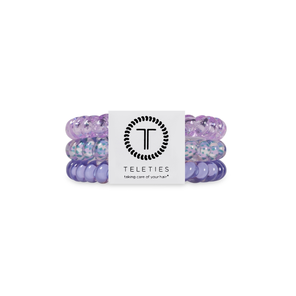 Teleties Spiral Hair Coils - Small - Lavender Mist