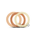Teleties Spiral Hair Coils Small - For the Love of Nudes Hair Ties
