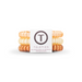 Teleties Spiral Hair Coils Small - For the Love of Nudes Hair Ties