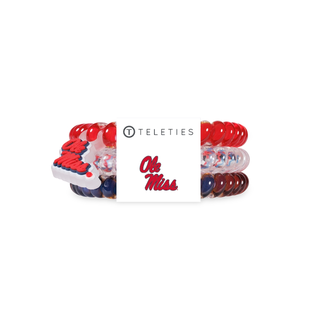 Teleties Spiral Hair Coils Small - Hotty Toddy! Hair Ties