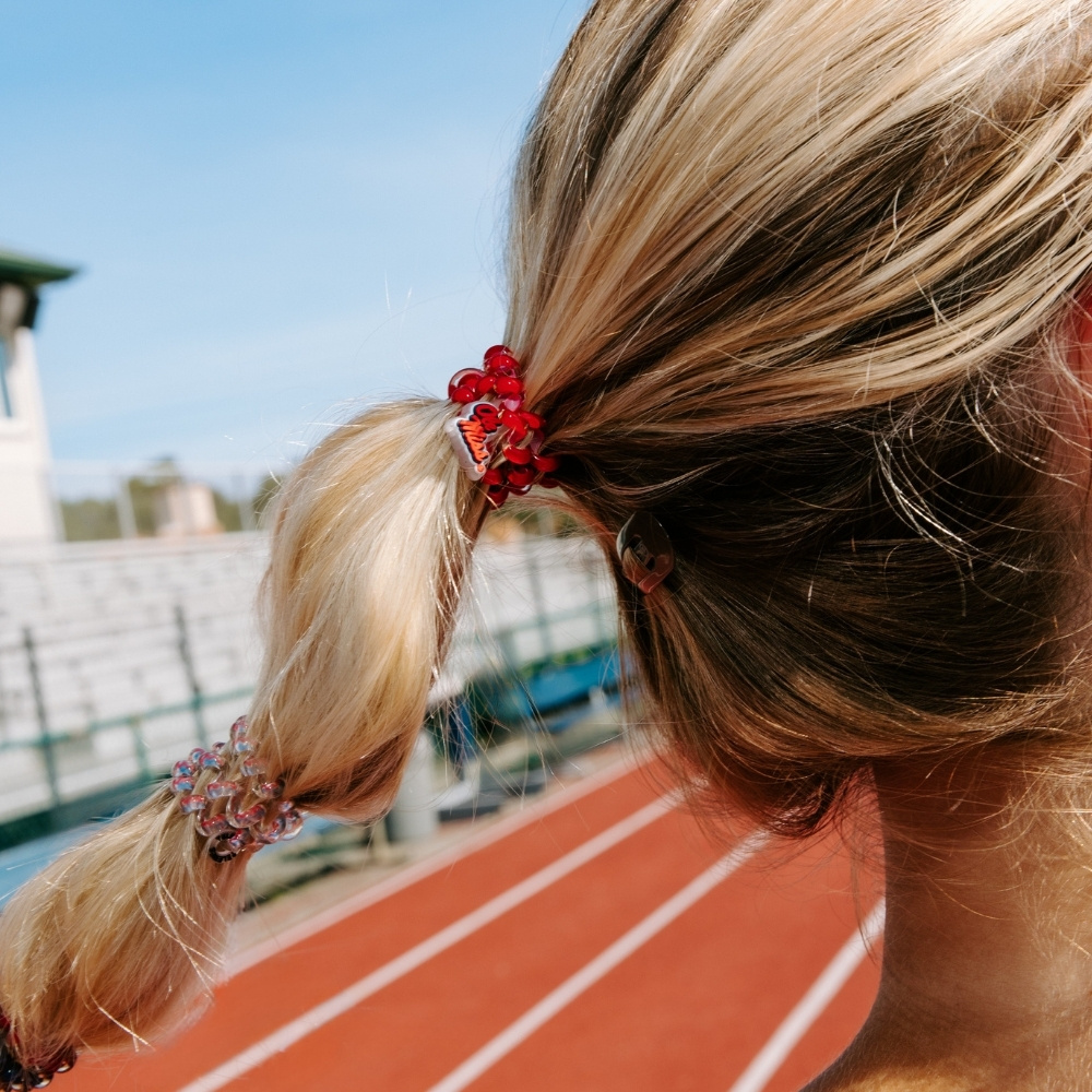 Teleties Spiral Hair Coils Small - Hotty Toddy! Hair Ties