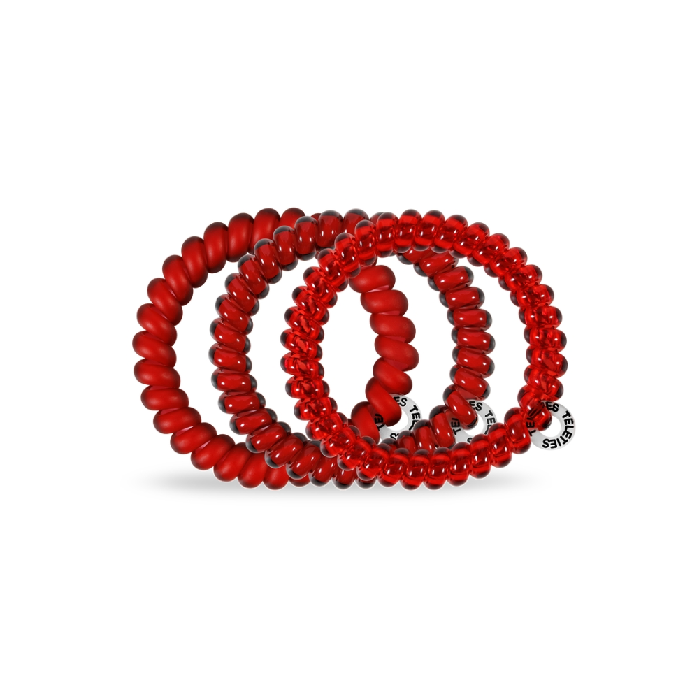 Teleties Spiral Hair Coils Small - Red Carpet Ready Hair Ties