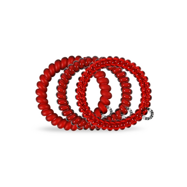 Teleties Spiral Hair Coils Small - Red Carpet Ready Hair Ties