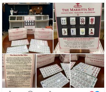 The Marietta Set - Mahjong Tiles