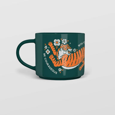 TWLOHA Tiger Stackable Mug Be Courageous 1