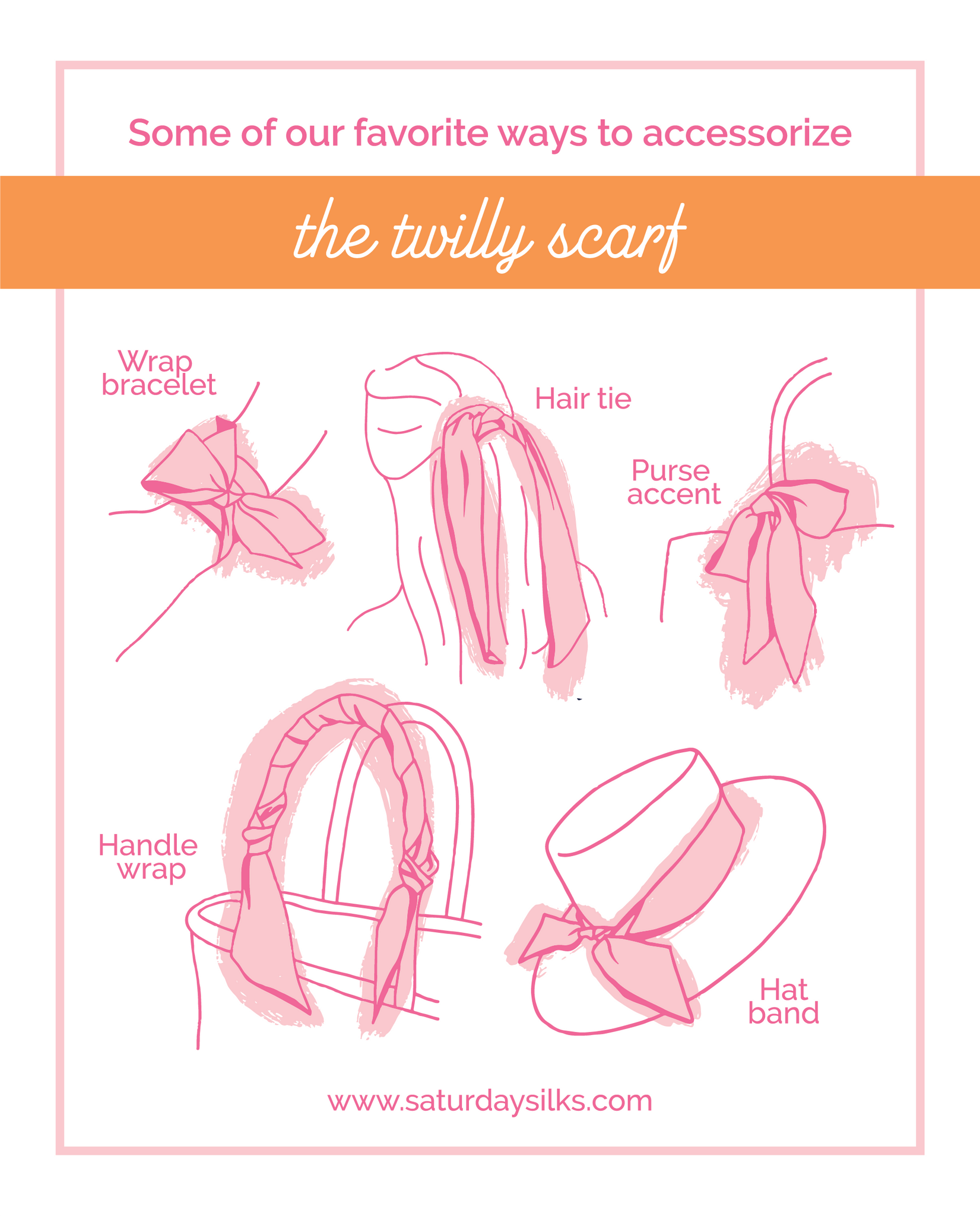 Clemson Tigers Twilly Scarf