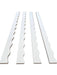 White Wavy Mahjong Rack Pusher Set