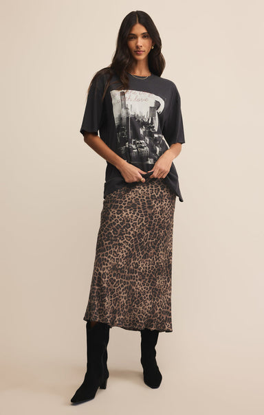 Z Supply Izabel Leopard Skirt
