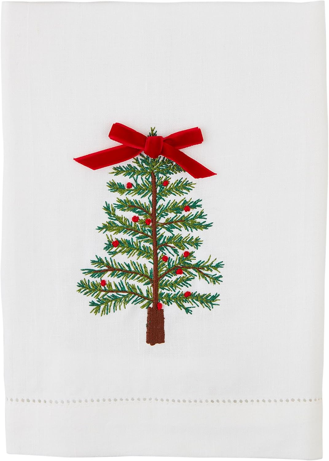 Mudpie Single Tree Embroidered Towel