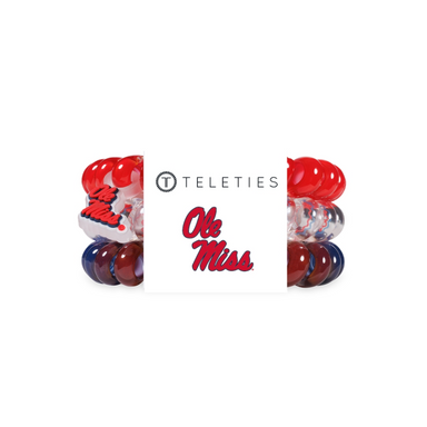 Teleties Spiral Hair Coils Large - Hotty Toddy! Hair Ties