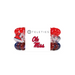 Teleties Spiral Hair Coils Large - Hotty Toddy! Hair Ties