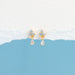 Baby Blossom Dewdrop Studs - Gold