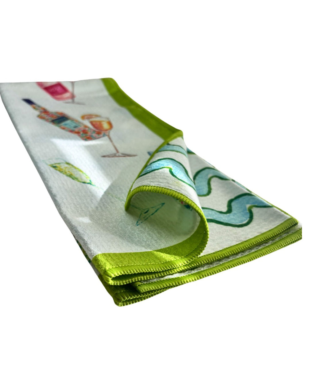 Cocktails Double Sided Tea Towel