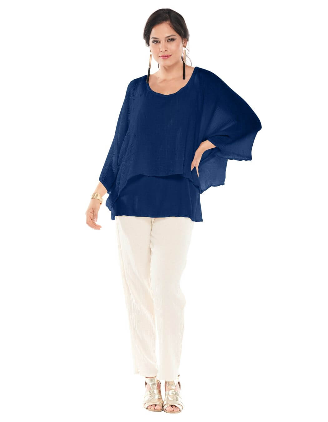 Oh My Gauze Twins Layered Gauze Top