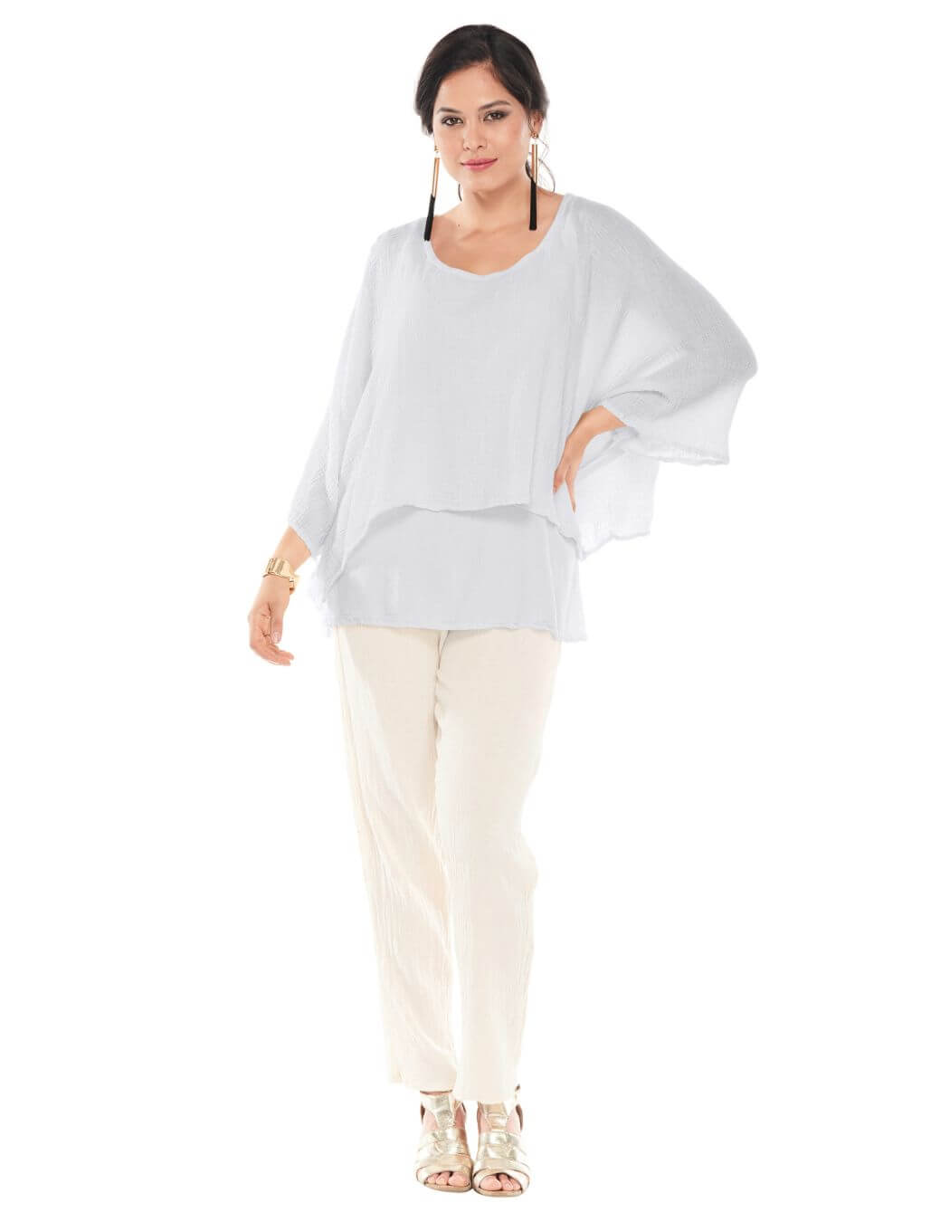 Oh My Gauze Twins Layered Gauze Top