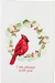 Mudpie Always Cardinal Towel