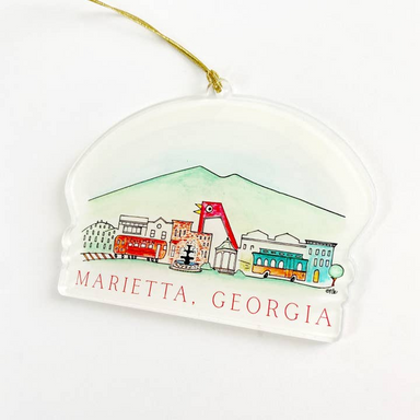 Ornament Marietta, Georgia Acrylic