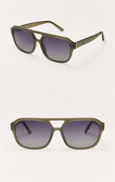 Sunglasses After Hour Olive Polarized Gradient