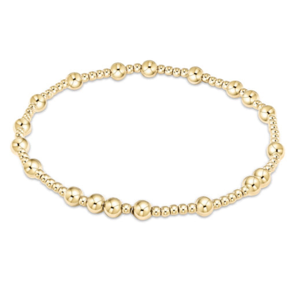 ENewton egirl 4mm Gold Hope Unwritten Bracelet 