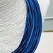 Blue Luster Leatherette Strand Necklace