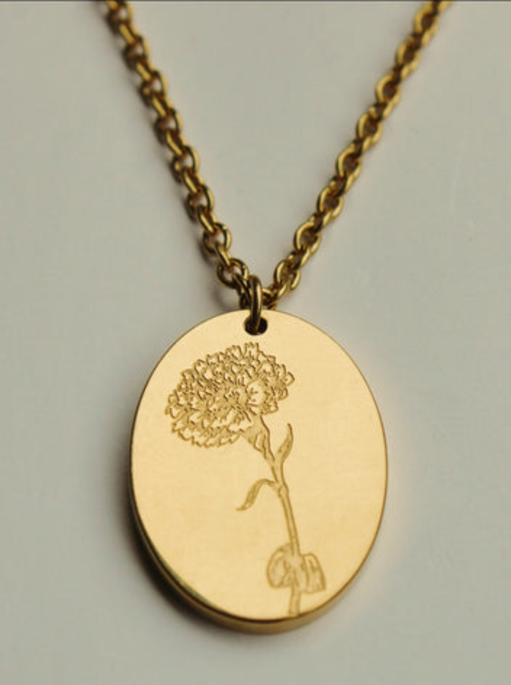 Gold Birth Flower - October Marigold