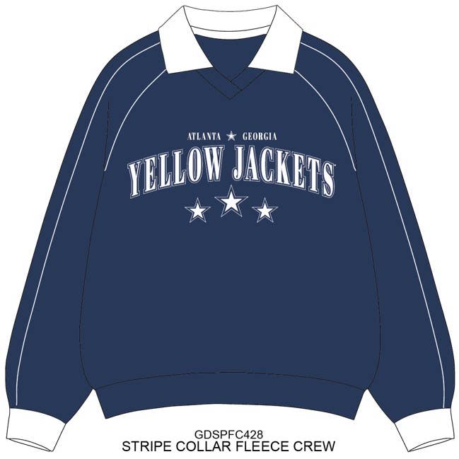 Gameday Social Sunday Collared Sweatshirt