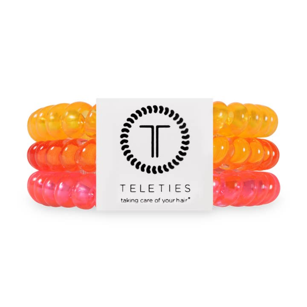 Teleties Spiral Hair Coils - Small - Day Rave