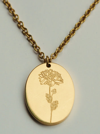 Gold Birth Flower - November Chrysanthemum