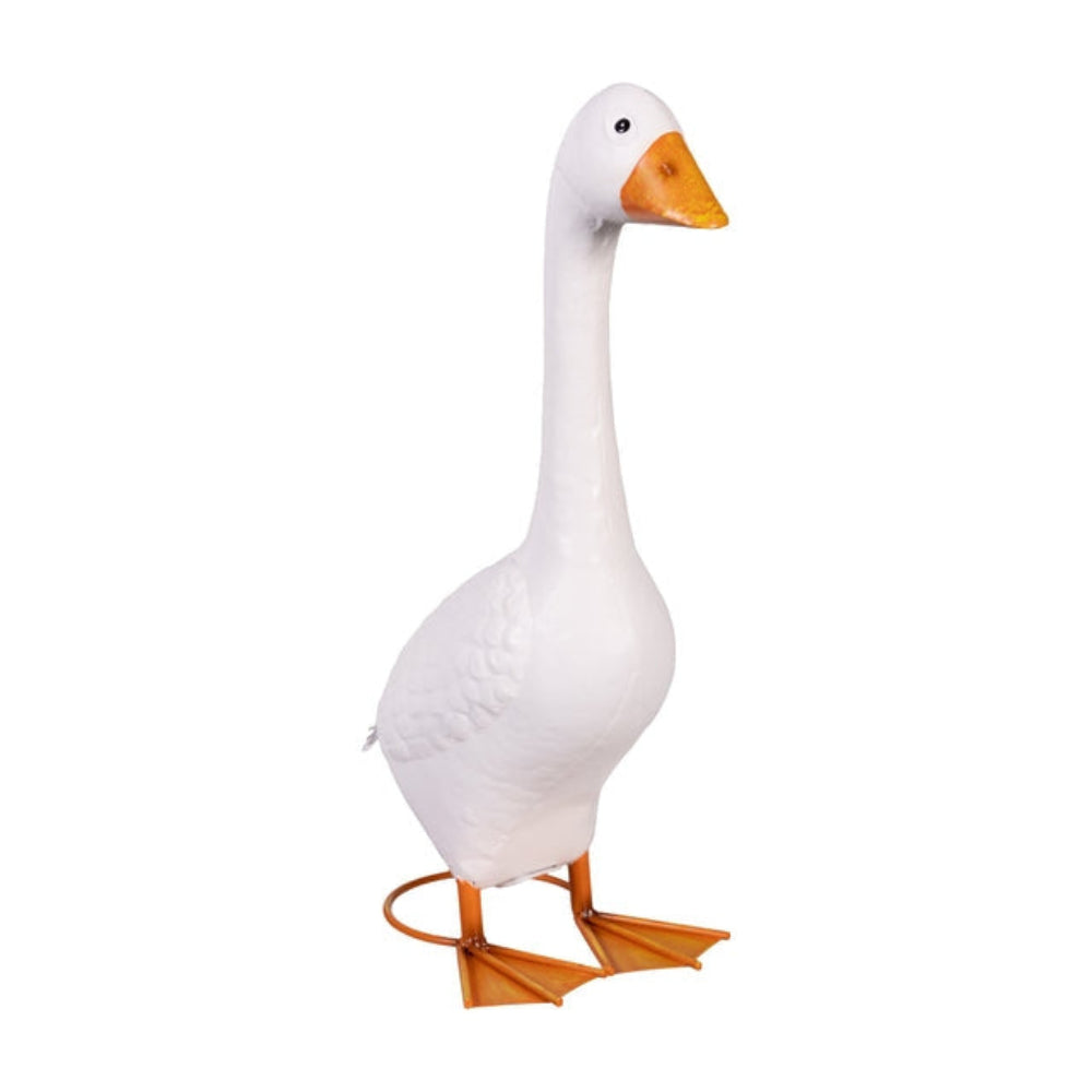 Giddy the Porch Goose Statue - Metal, 21H