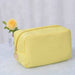 Emma Round Zippered Cosmetic Pouch Bag