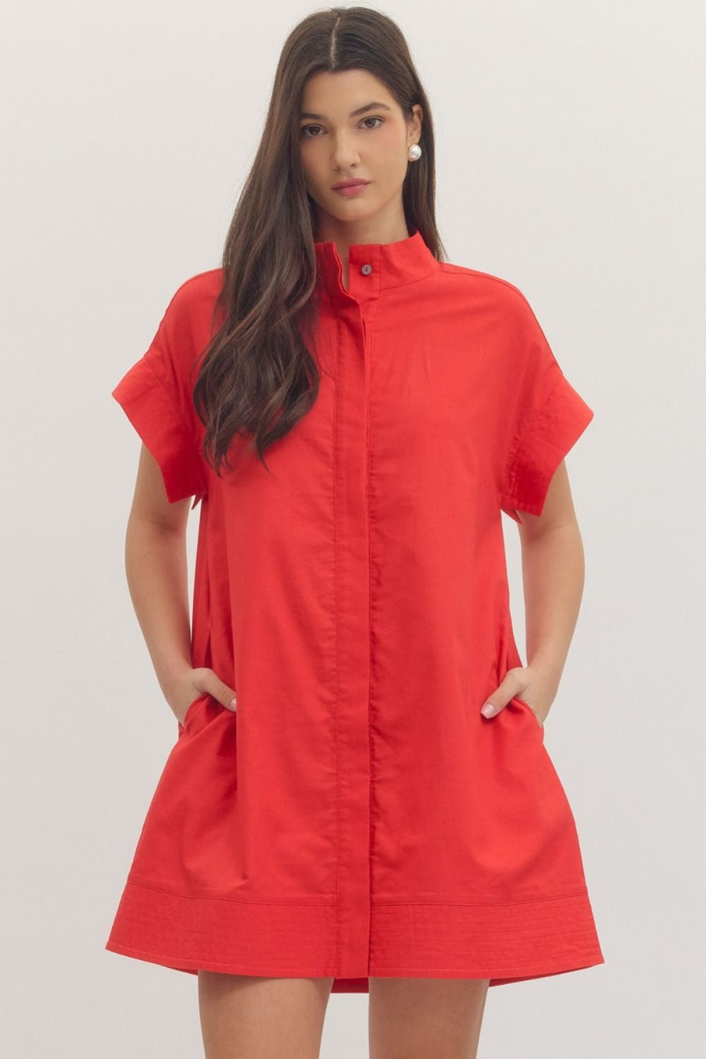 Short Sleeve Mini Dress