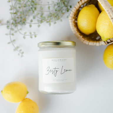 Zesty Lemon Candles