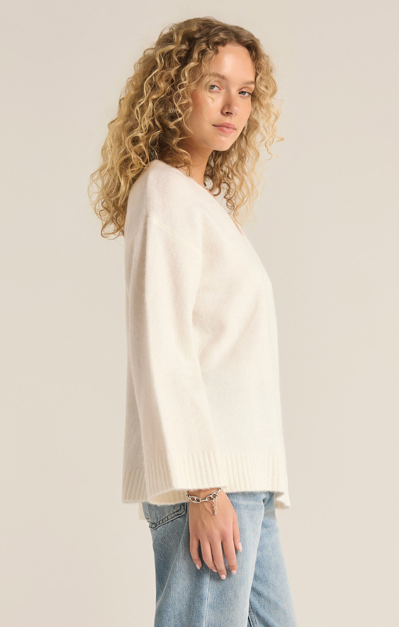 Z Supply Modern Sweater Sea Salt 