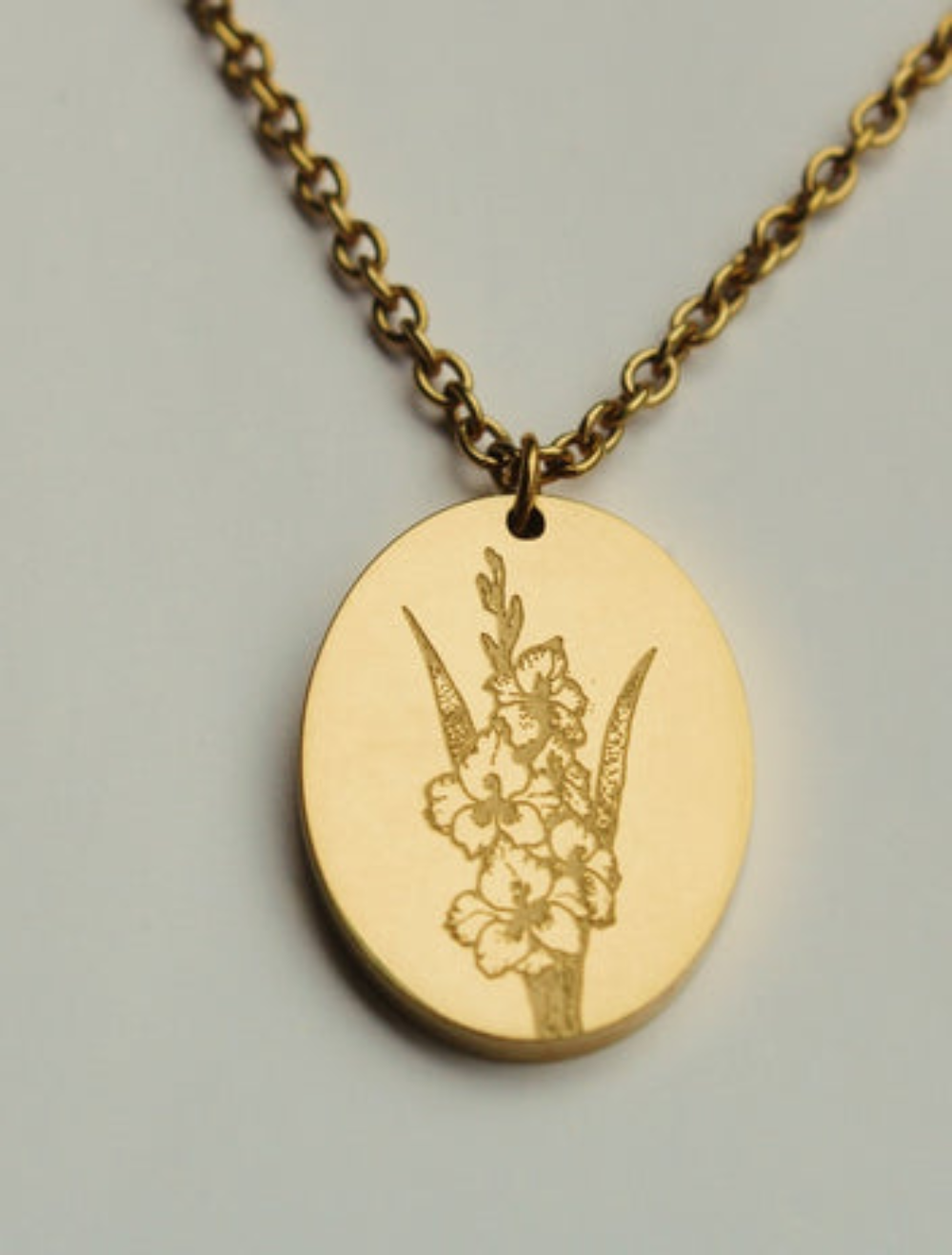 Gold Birth Flower - August Gladiolus