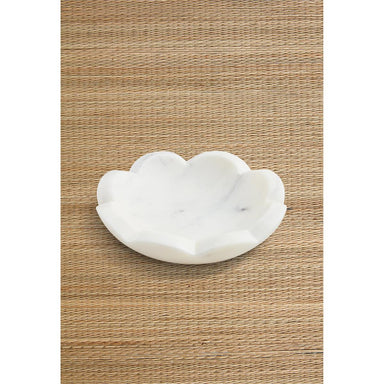 Mudpie Scallop Marble Dish