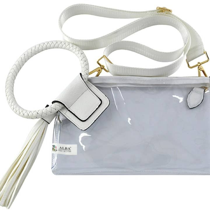 Suede Emma Clutch