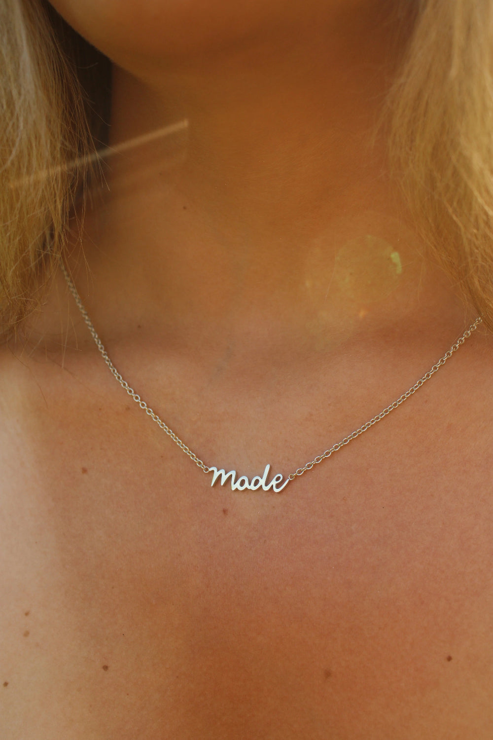 Made Necklace - Silver