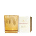 Frasier Fir Poured Candle, 13 oz Gold Gilded
