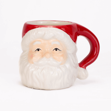 Santa Mug Red/White 14.5 oz