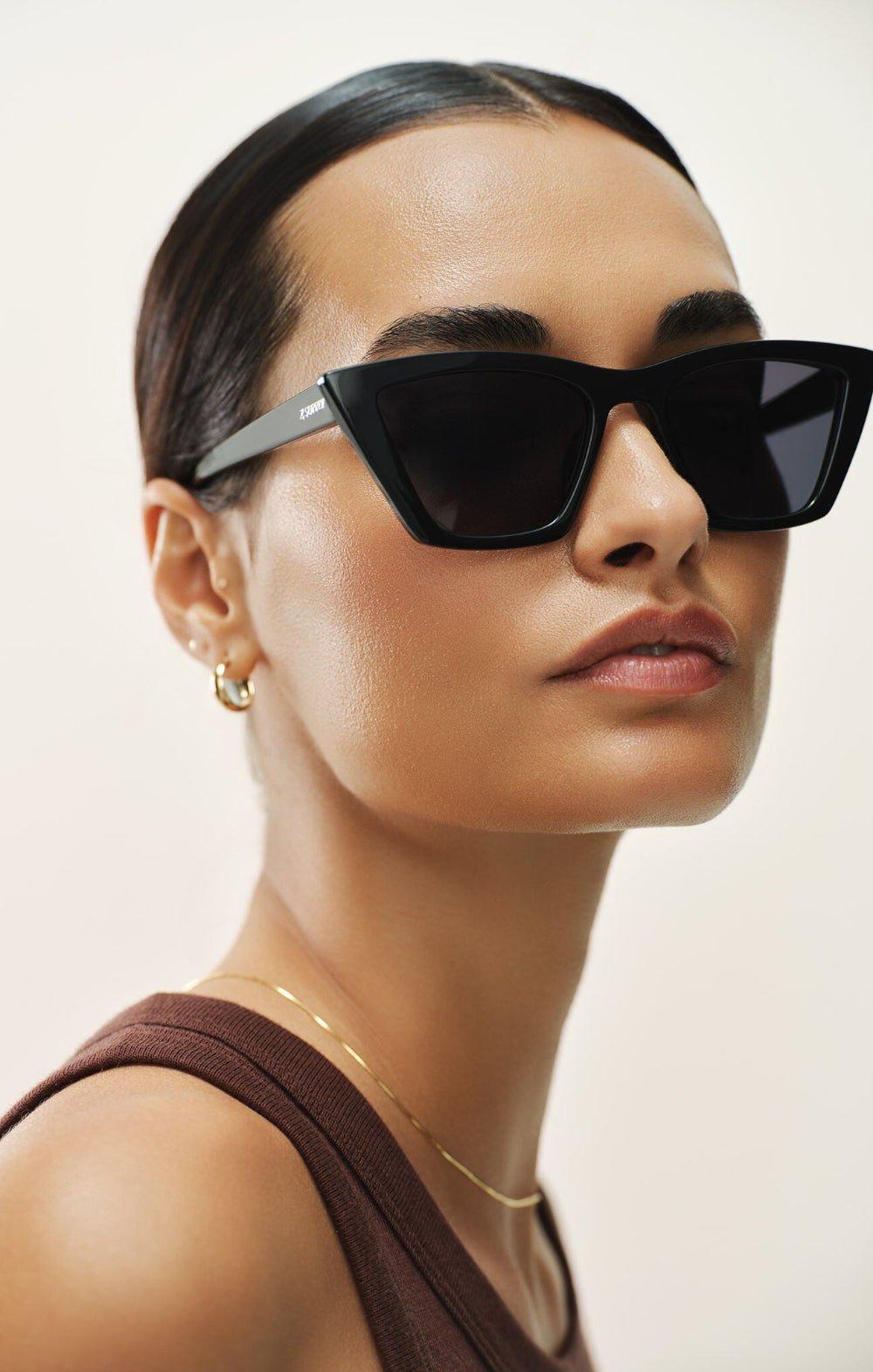 Sunglasses Villa - Polished Black-Grey Polarized