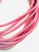 Baby Pink Slub 8 Strand Necklace