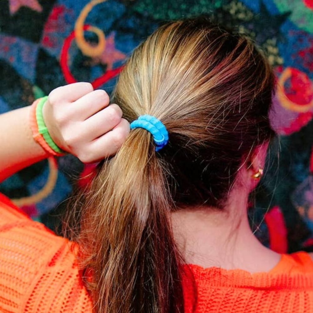Teleties Nylon Hair Ties - Small - You Glow, Girl!