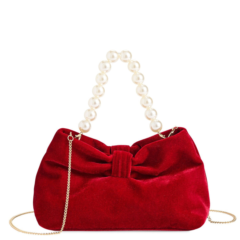 Eloise Top Handle Bag - Crimson