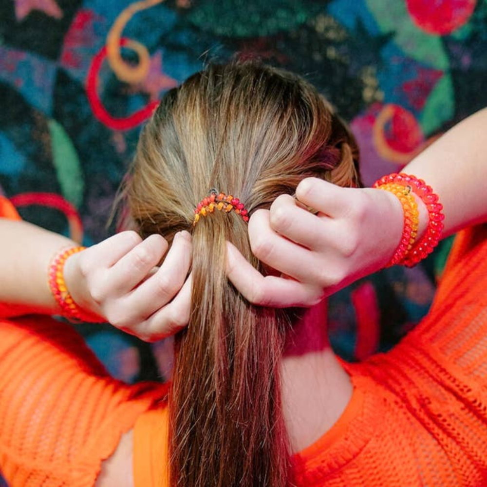 Teleties Spiral Hair Coils - Small - Day Rave