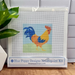 Rooster Needlepoint Design