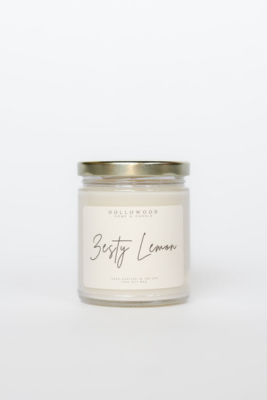 Zesty Lemon Candles
