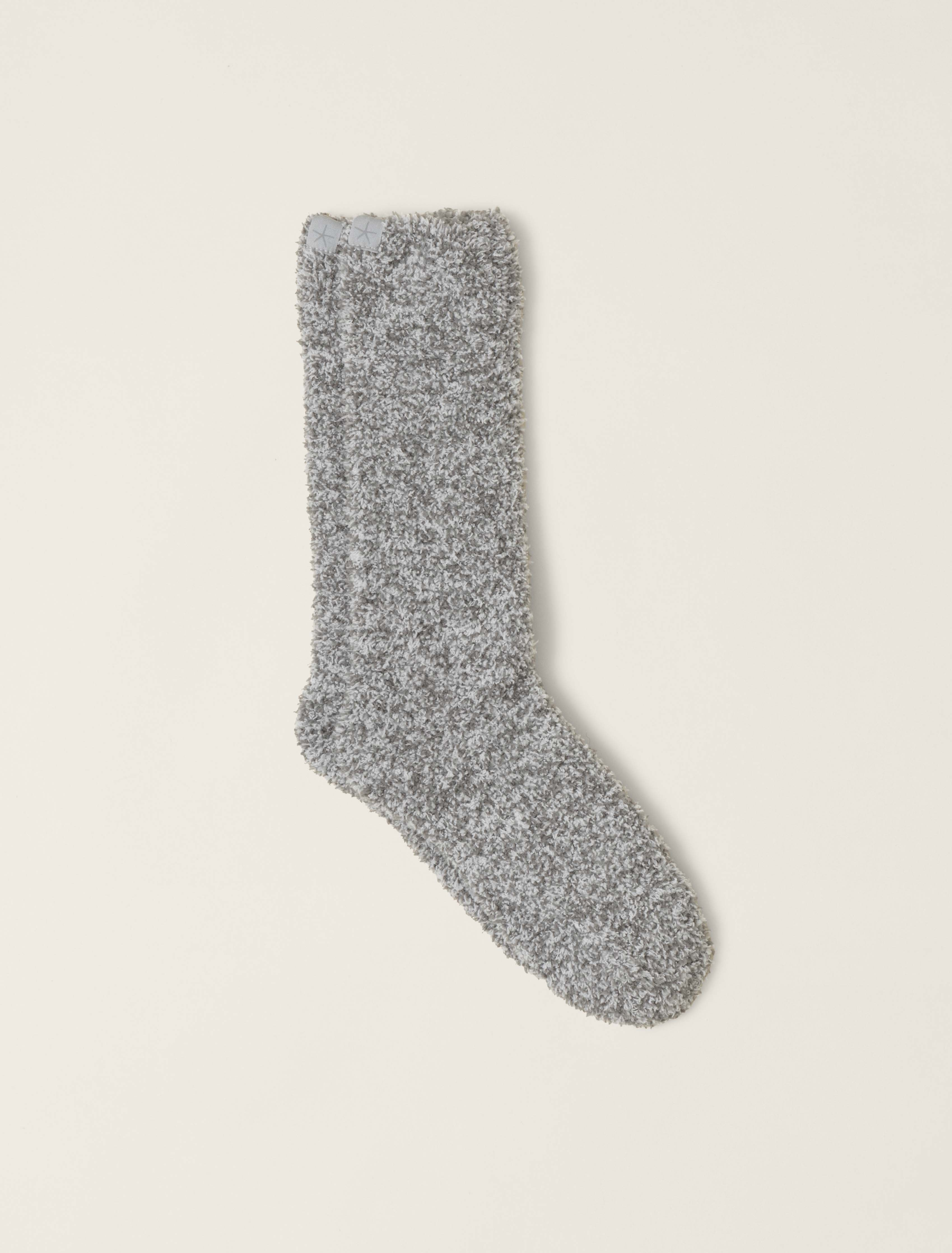 Barefoot Dreams Cozychic Heathered Socks Moonbeam