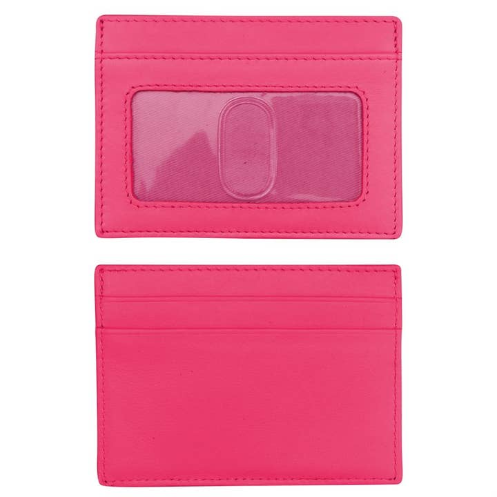 RFID Leather Credit Card/ID Holder 