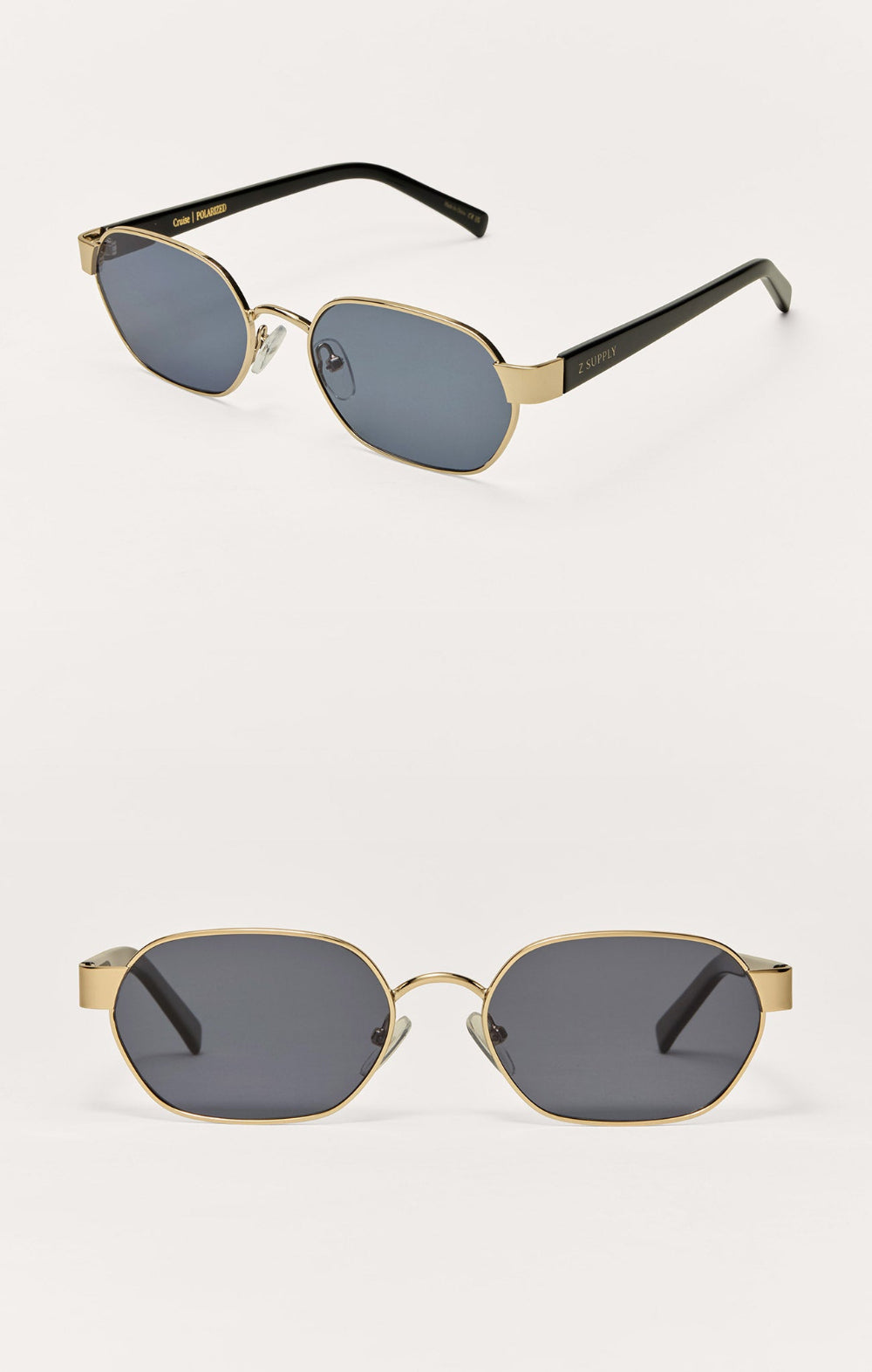Sunglasses Palisades - Gold Grey Polarized