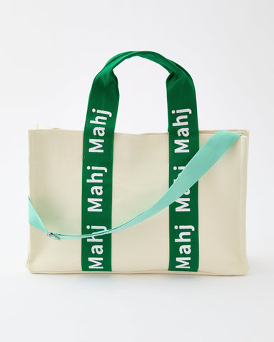 Oh My Mahjong Green Mahj It All Tote